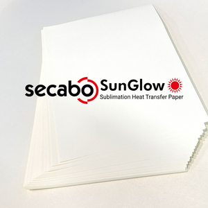 100 hojas de papel para sublimación Secabo SunGlow A4