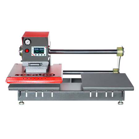 Secabo TPD7 pneumatic double-plate heat press